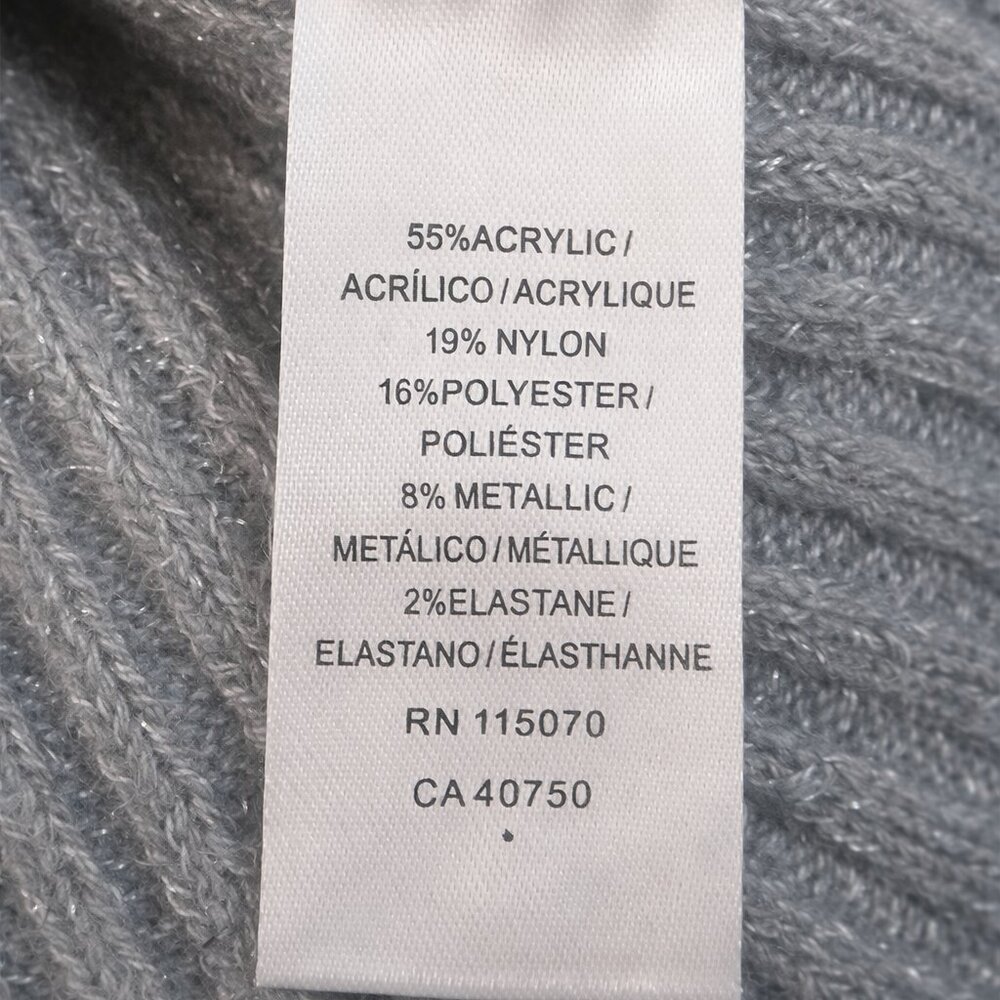 Nina Leonard Silver Metallic Off Shoulder Cocktail Party Dress M NEW - Picture 10 of 13